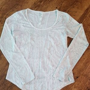 Lululemon Between The Lines Long Sleeve Snakeskin